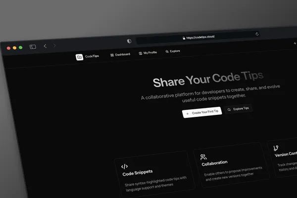 Code Tips Platform