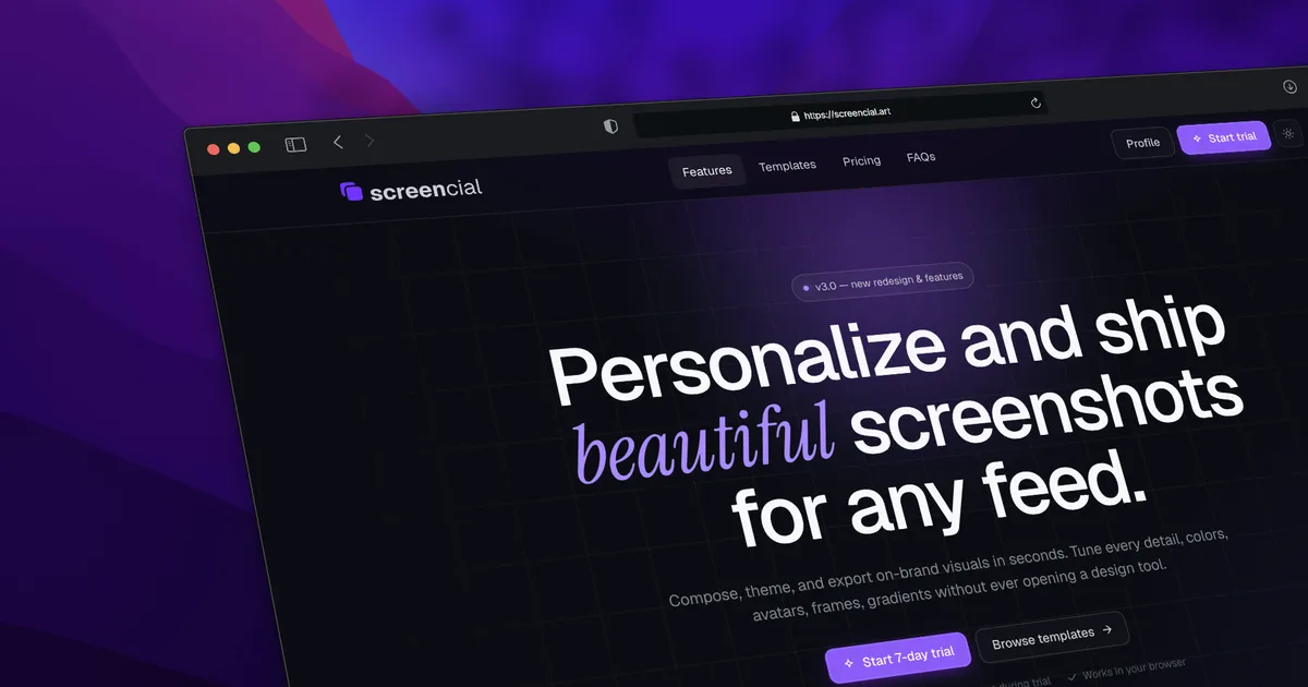 Screencial